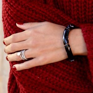 Black and gold bracelet